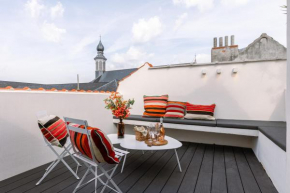 Duplex-apartment with terrace on top location in Ghent